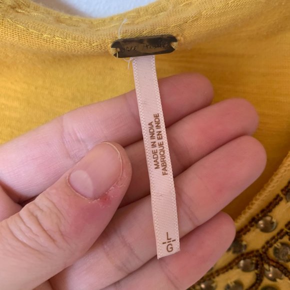 FREE PEOPLE 🌞beaded / embellished racerback tank - Picture 5 of 7